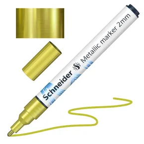 Metalický popisovač Schneider Paint-It 011 žlutý